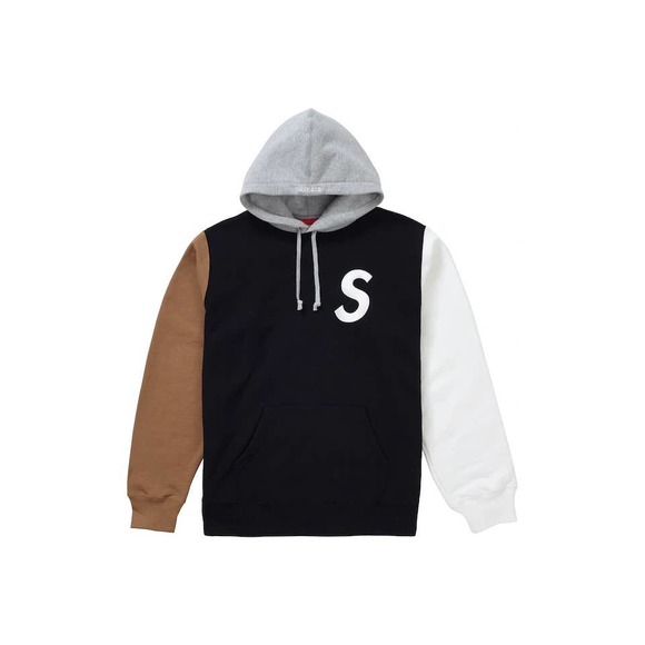 Supreme Other - SOLD Supreme SS19 Colorblocked Hooded Sweatshirt Size XL